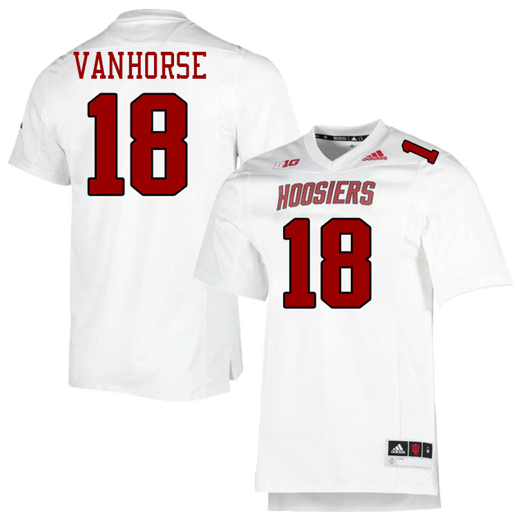 Solomon Vanhorse Indiana Jerssey,Indiana University Hooisers Football Jersey,Uniforms-Retro White Solomon Vanhorse Indiana Jerssey,Indiana University Hooisers Football Jersey,Uniforms-Retro White
